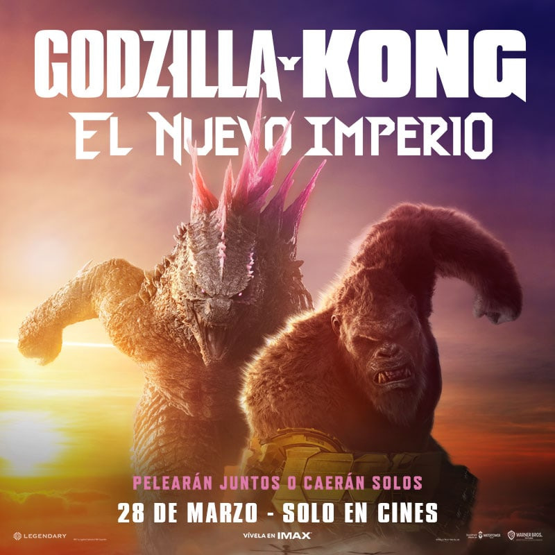 Godzilla Y Kong El Nuevo Imperio Doblada Martes A Las Hrs