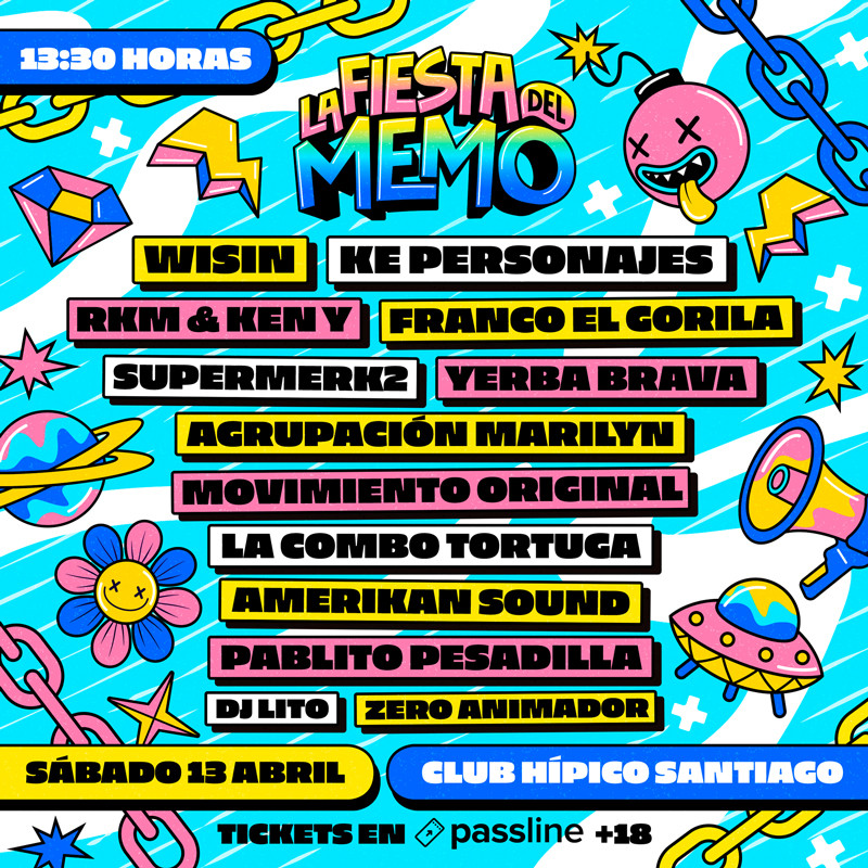 La Fiesta del Memo 2024 Passline