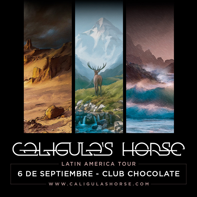 Caligulas Horse Latin American Tour 2023 Passline