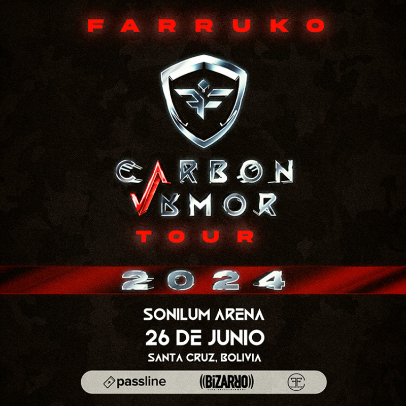 FARRUKO CARBON ARMOR TOUR 2024 Passline   Farruko Carbon Armor Tour 2024 Img 