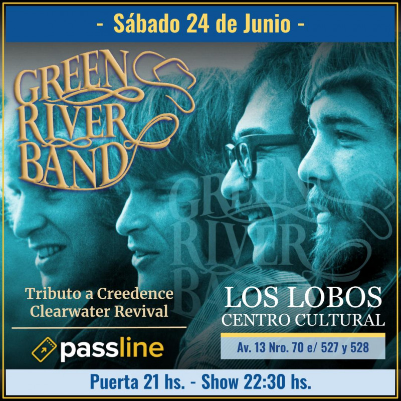 Green River Band en Centro Cultural Los Lobos - La Plata - Passline