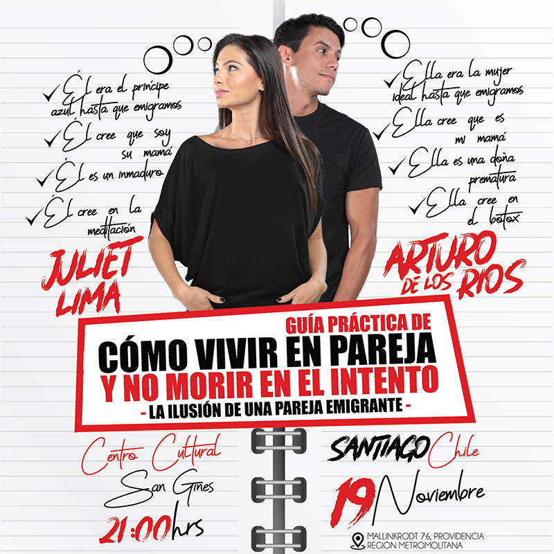 Juliet Lima And Arturo De Los Rios · Cómo Vivir En Pareja Y No Morir En El Intento · Stand Up 8245