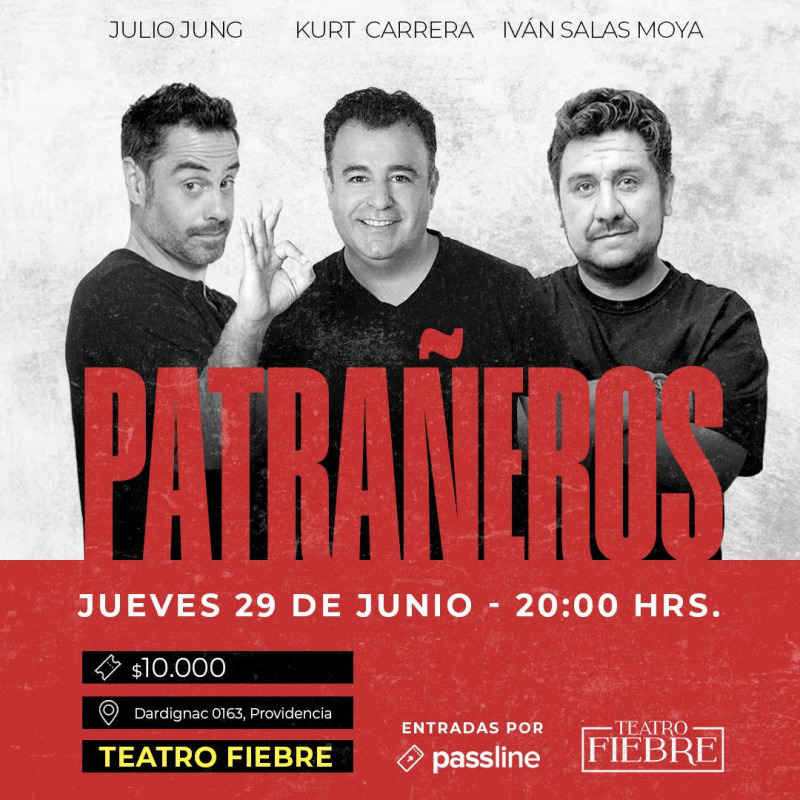 “Laughing About Marriage: A Stand-Up Comedy Show with Kurt Carrera, Iván Salas Moya, and Julio Jung”